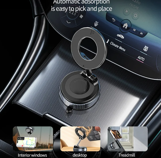 Magnetic Phone Holder, with 360 Rotation